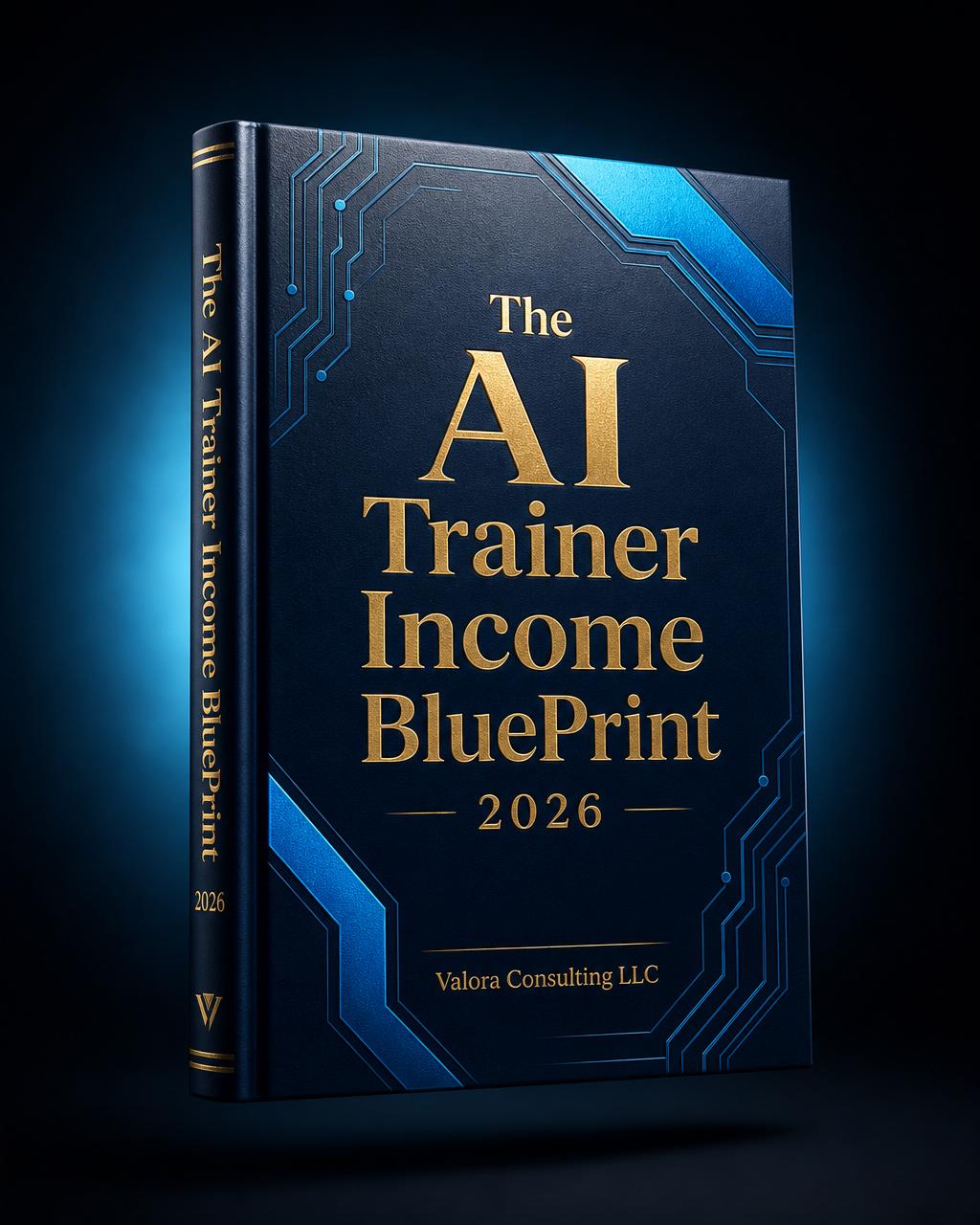 The AI Trainer Income BluePrint 2026 ebook cover